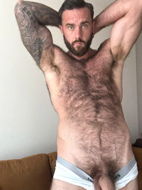 will never trim my bush ever again