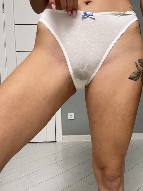 Will you help me lick my panties clean