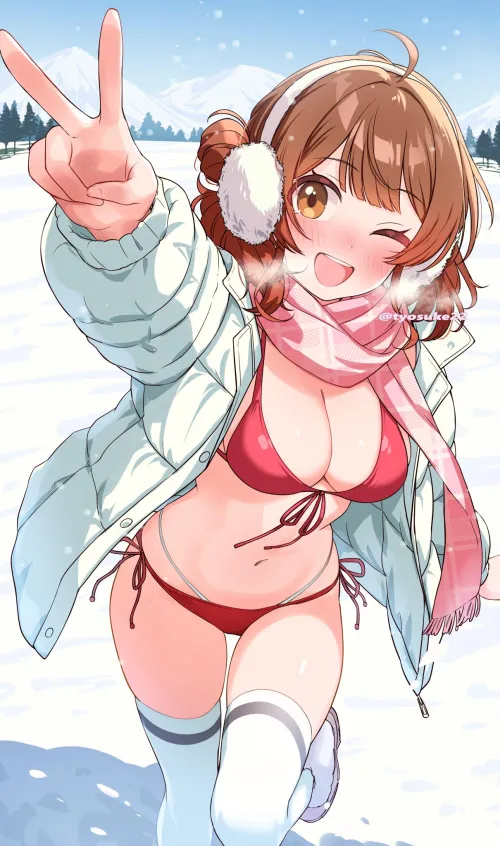 Winter Bikini Ume [Idolmaster]