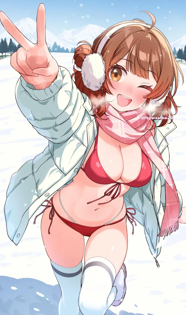 Winter Bikini Ume
