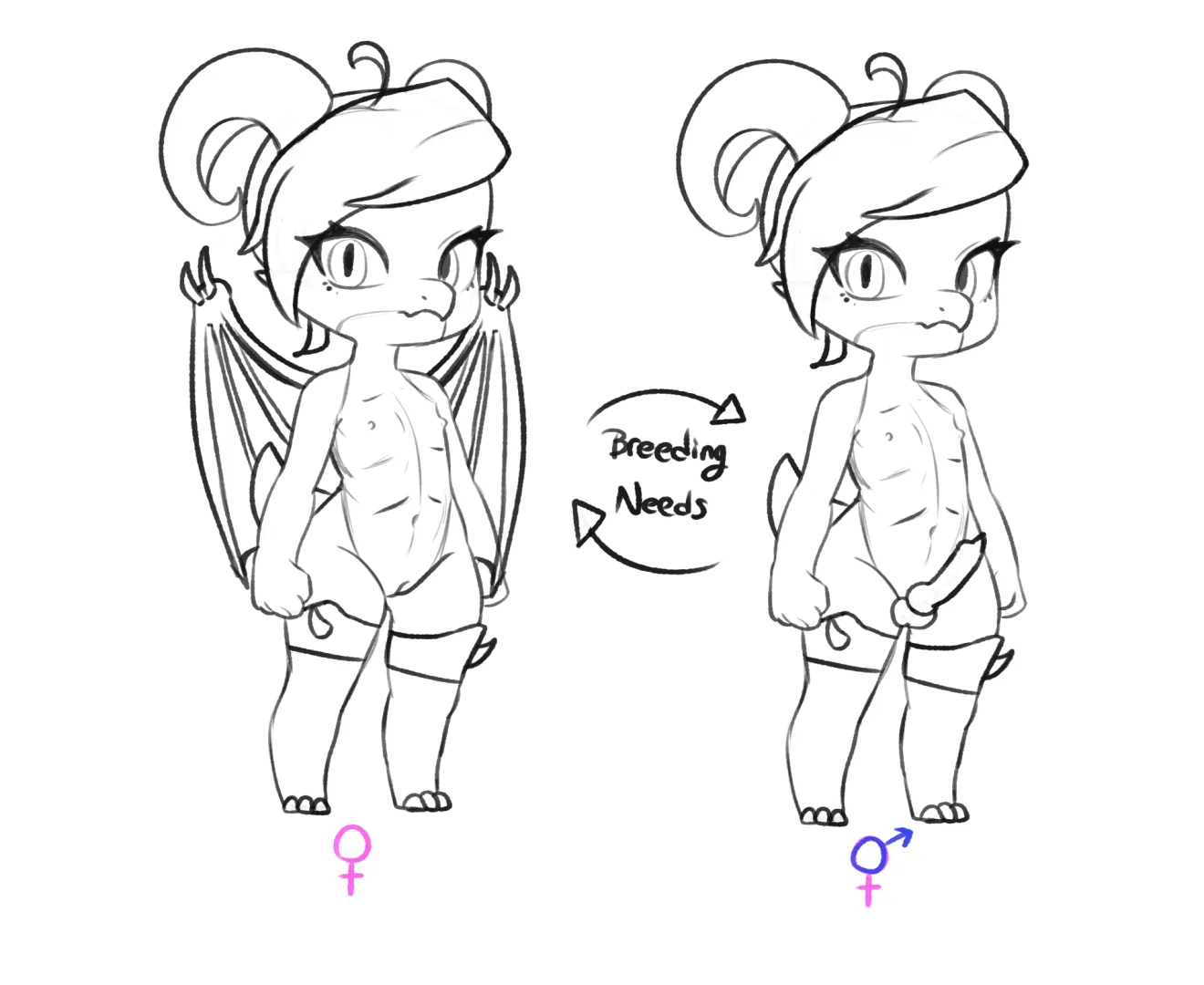 (WIP) Trying something new for a reference sheet