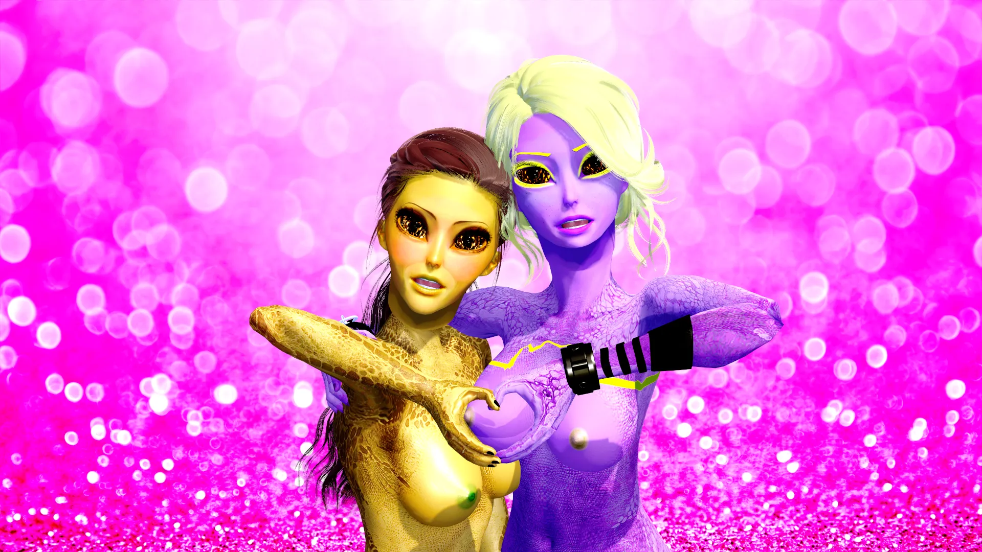 Wishing a Happy Valentine's day to all you sexy, sexy humans [The Neuronauts]