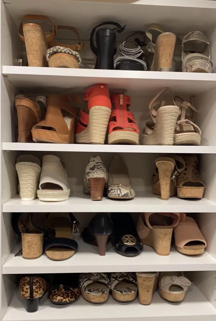 With all this winter weather let’s warm things up and show off those wedge collections