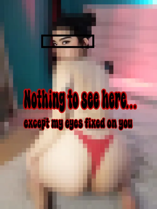 With me, you'd have to be caged and forced to always see pixels.