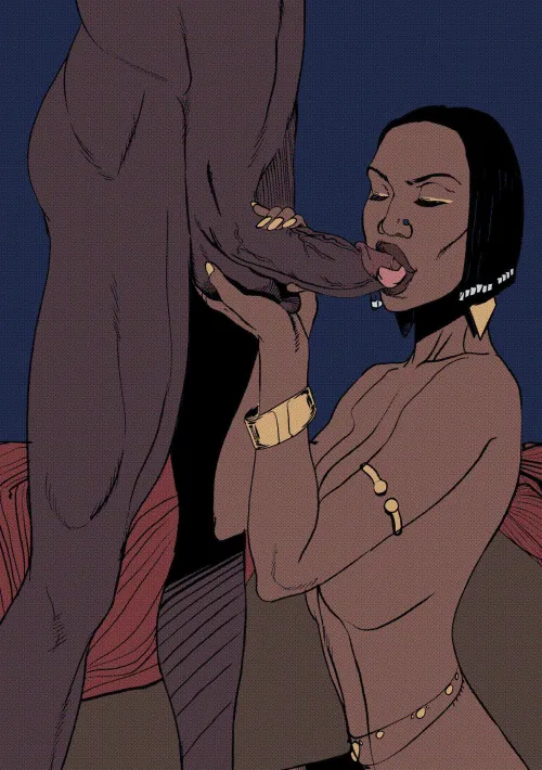 [w/m] The balls need attention too (BlackPinupProject)