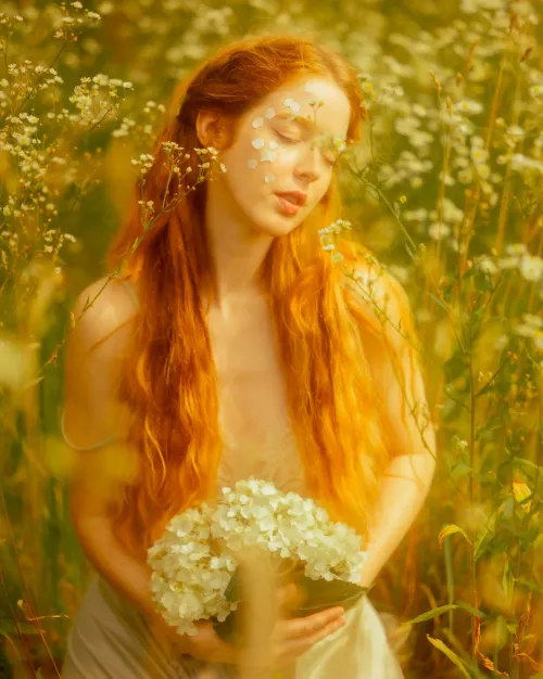 Woman Crush Wednesday: Ostara  Erna with the Spring goddess vibes 