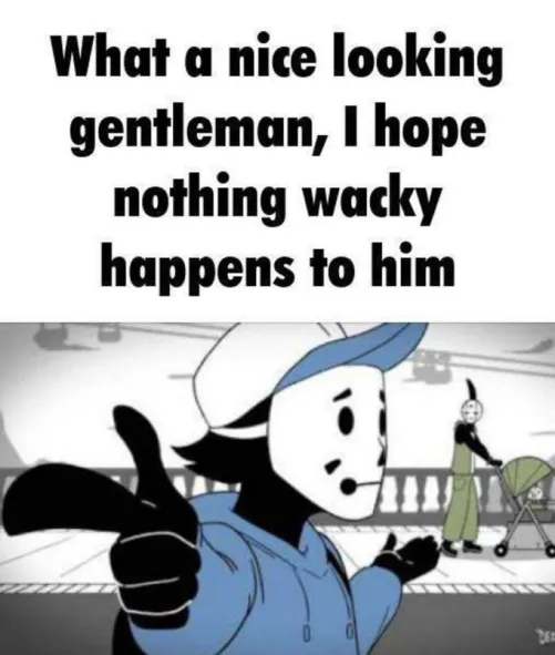 Wonder if he is Good at Charades.