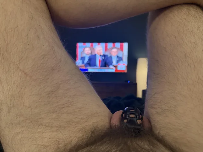 Wondering how many guys are caged in the Chamber tonight.