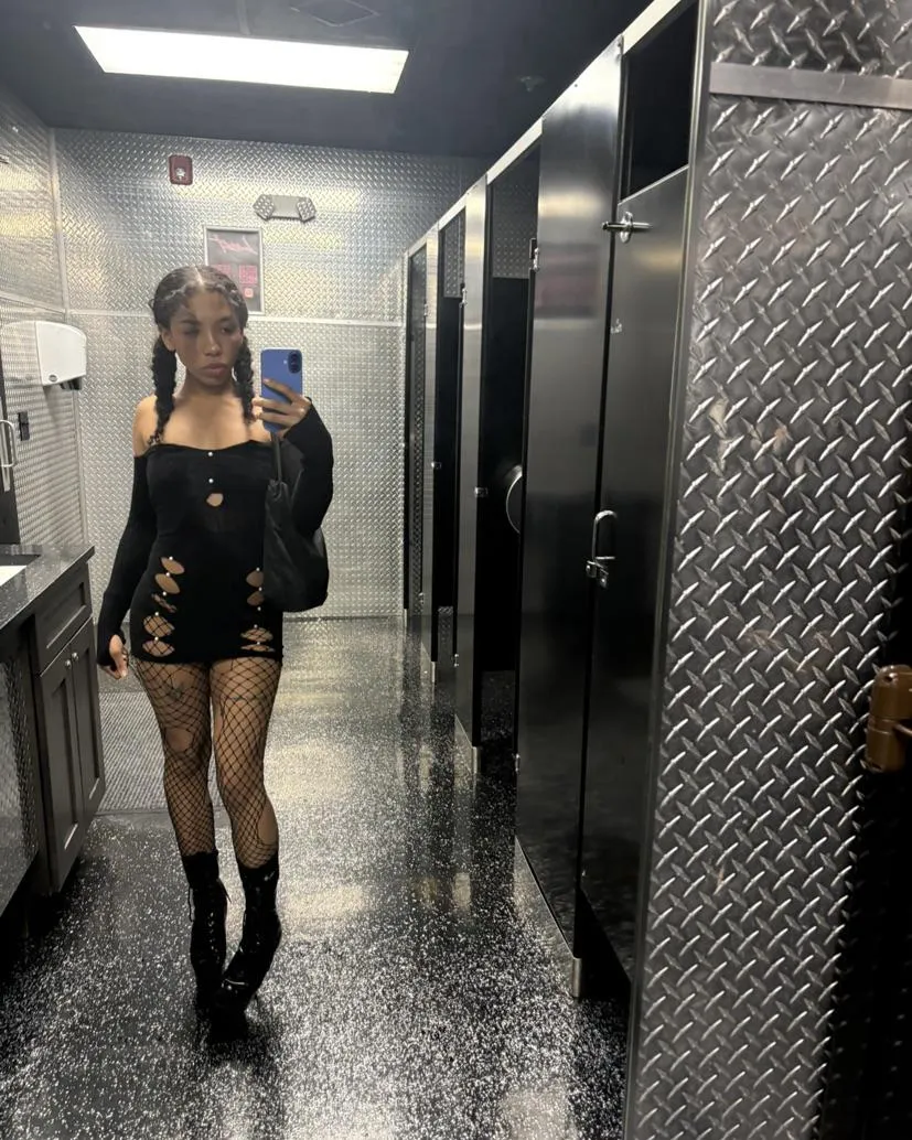 Wore braids tonight at work