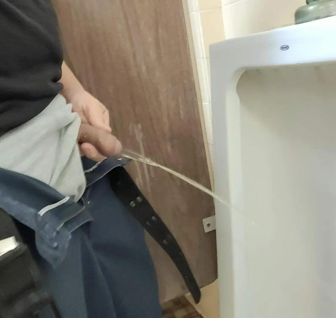 Work piss break