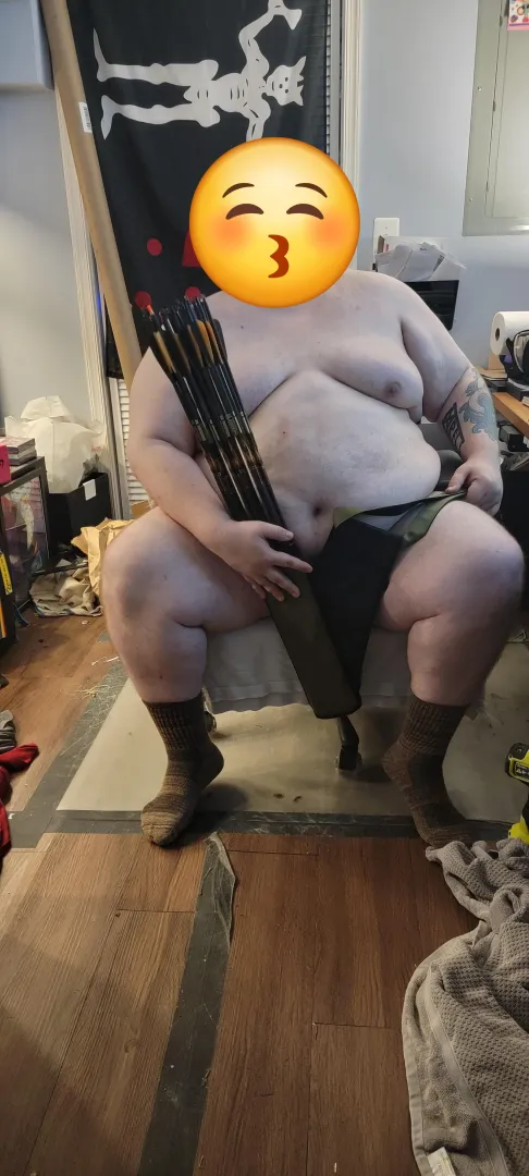 Working on my Cupid impression