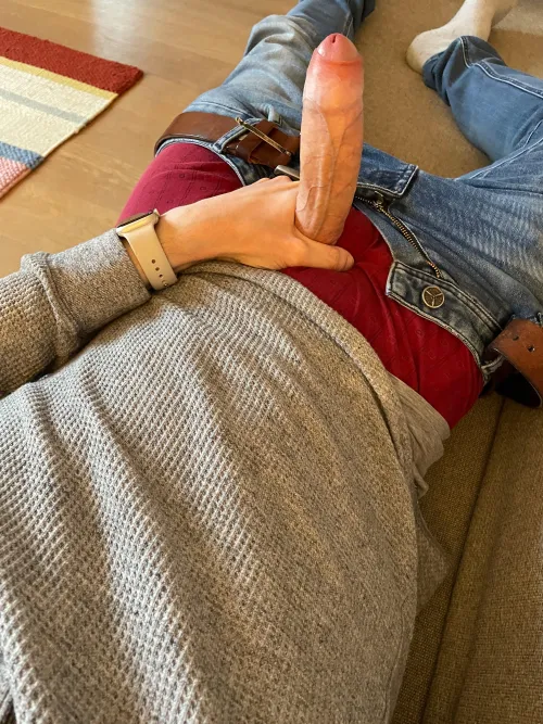 Would you be happy if that emerged out of your lovers pants?