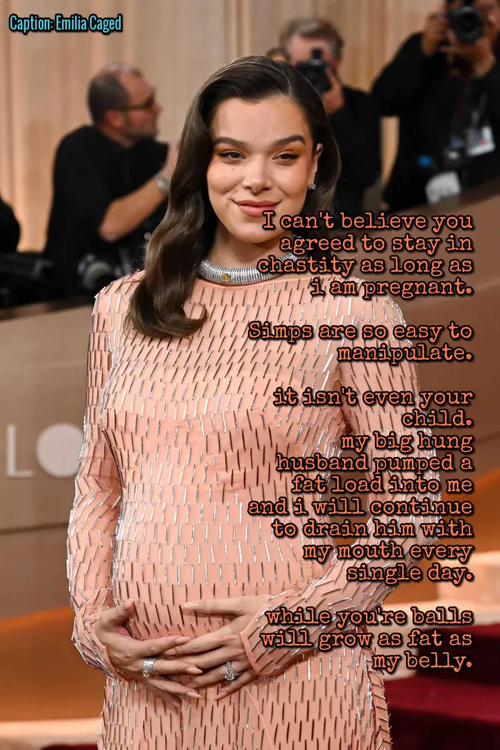 Would you be willing to be Hailee Steinfelds pregnancy cuckold? (Discord: juliabootyxx._61138)