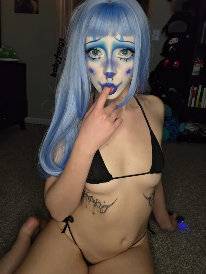 would you clown around with me? 