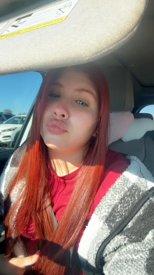 Would you kiss a redhead like me?