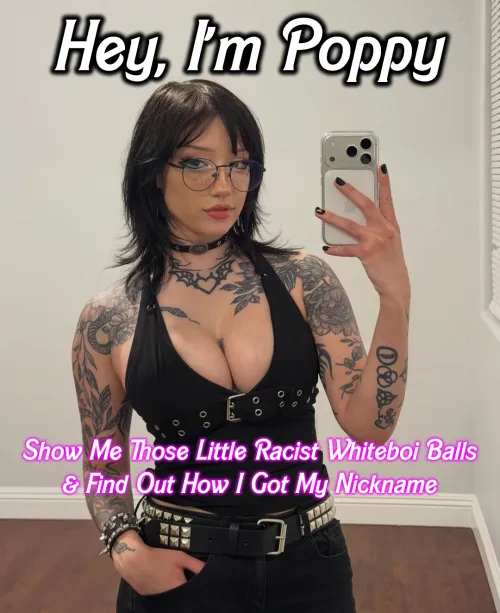 Would you let Poppy take charge, whiteboi?