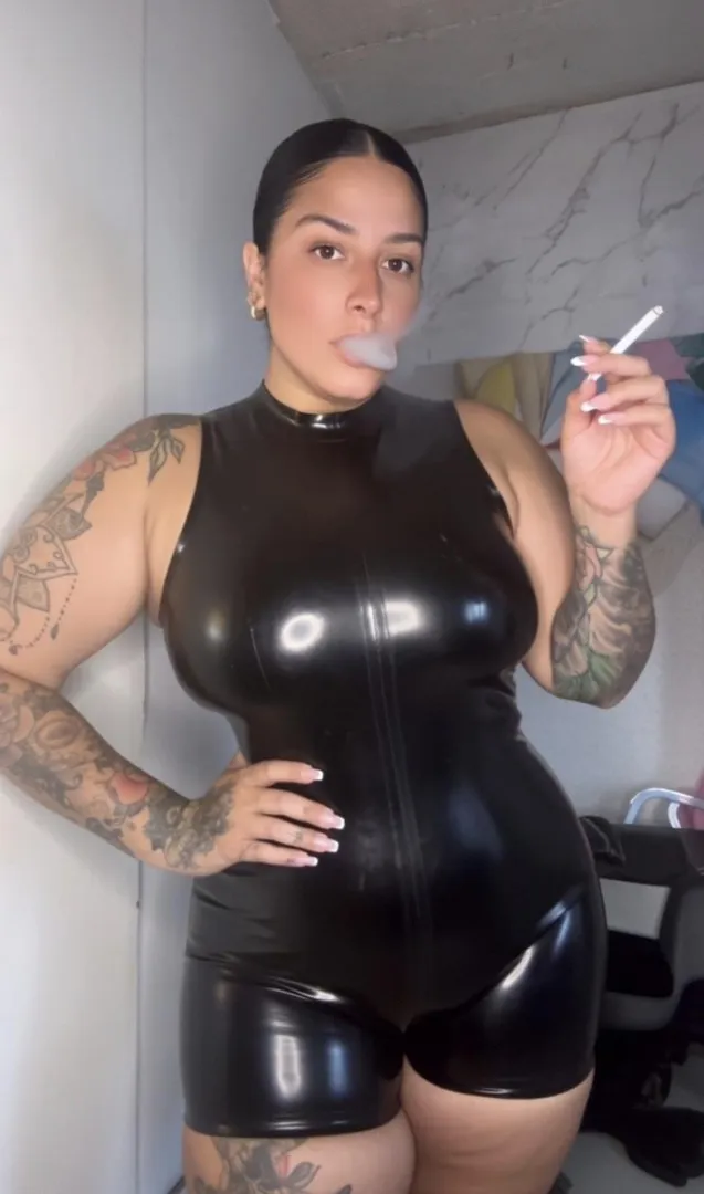 Would you let smoke on your face?