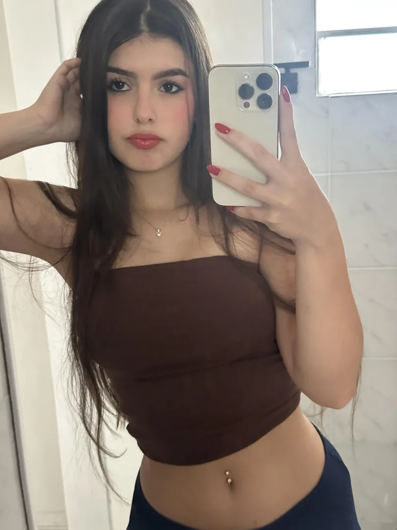 Would you like to play with my belly button?