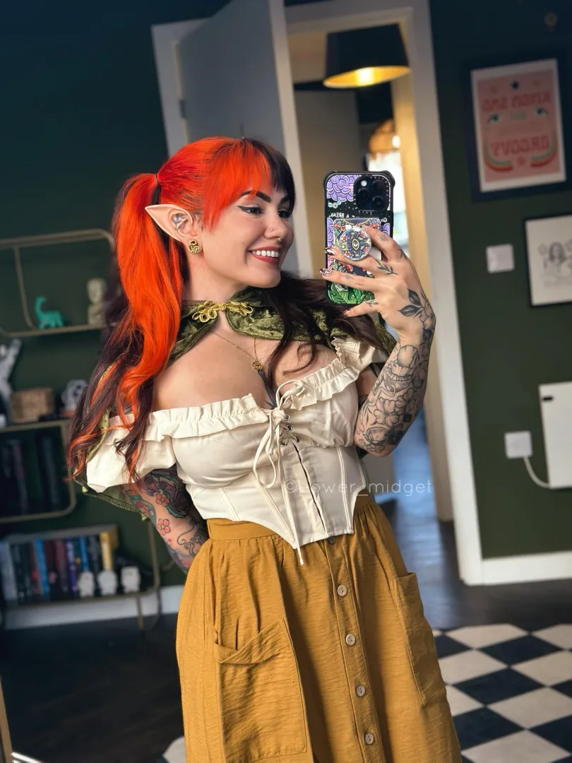 Would you mind to cum to MIddle Earth with me today?