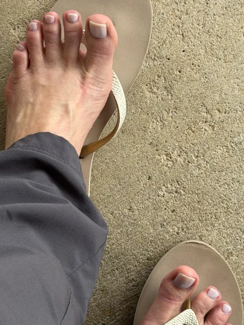 Would you notice my new pedi?