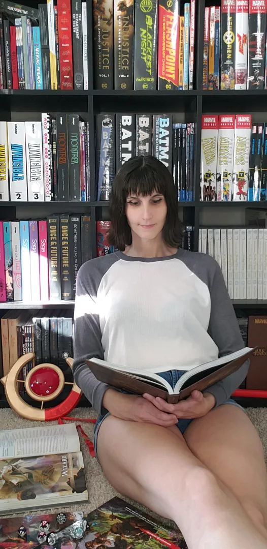 Would You Play D&D With This Nerdy Girl... [F]