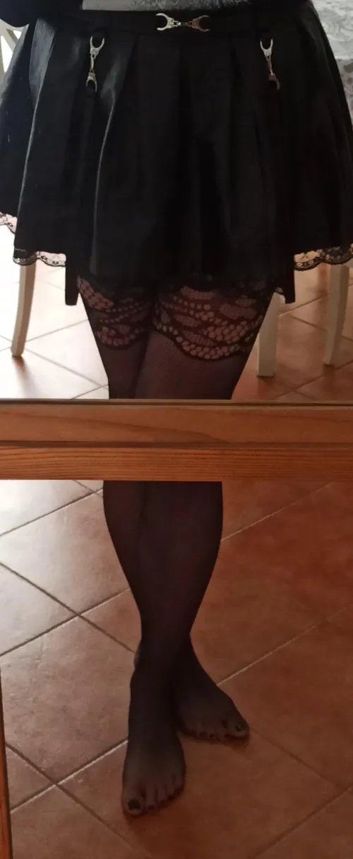 Would you stare at my feet in public?