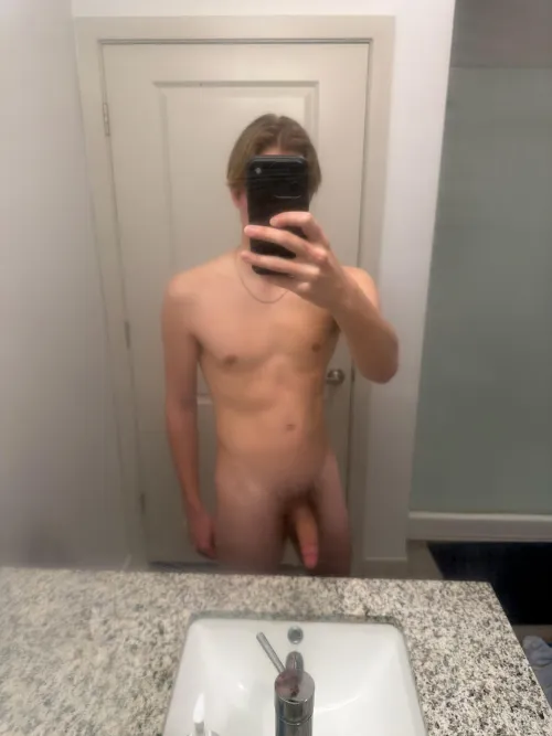 Would you still lick it even though it’s soft? [19M]