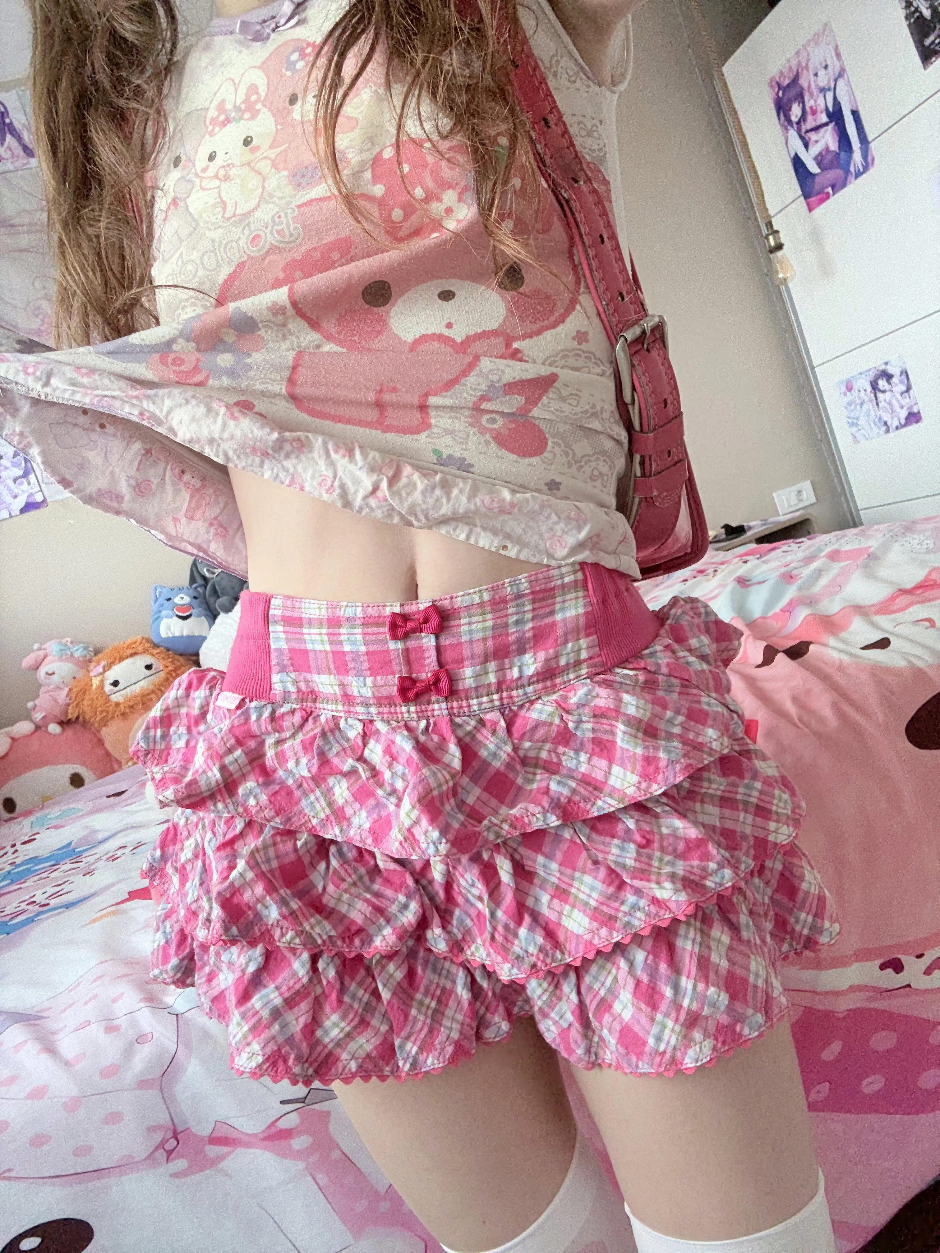 Would you train me first or just pet me senseless until Im dripping and shaking? (   )