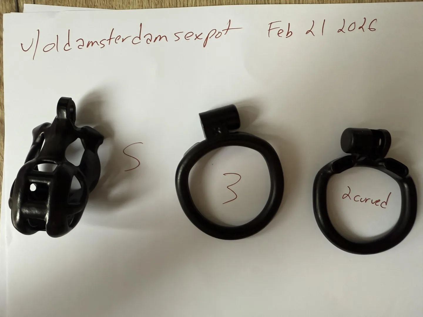 [WTS] [NL/EU] Black Cobra S Cage, + Ring (#3 standard, #2 curved) set