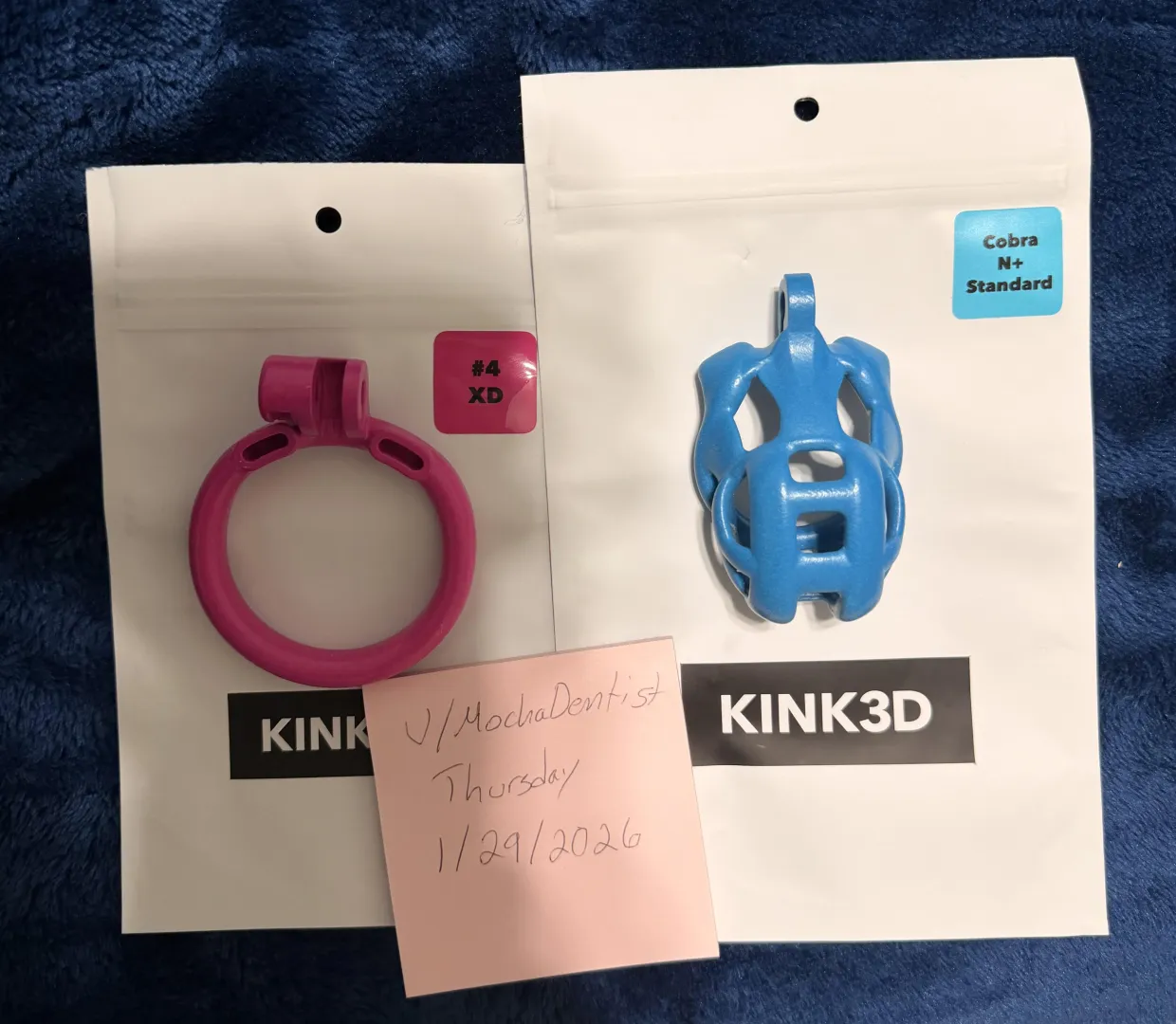 [WTS] [US] Kink 3d 4XD and n+ standard - $110 for both; 25 for ring; 95 for cage