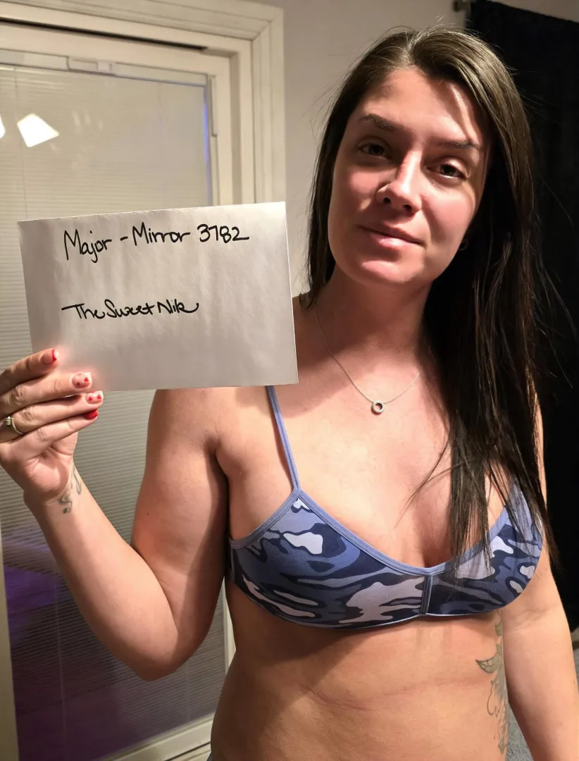 Yes, I'm real! I'm not as innocent as I look. Just ask to see me naked. I'll show you. Just a horny wife.