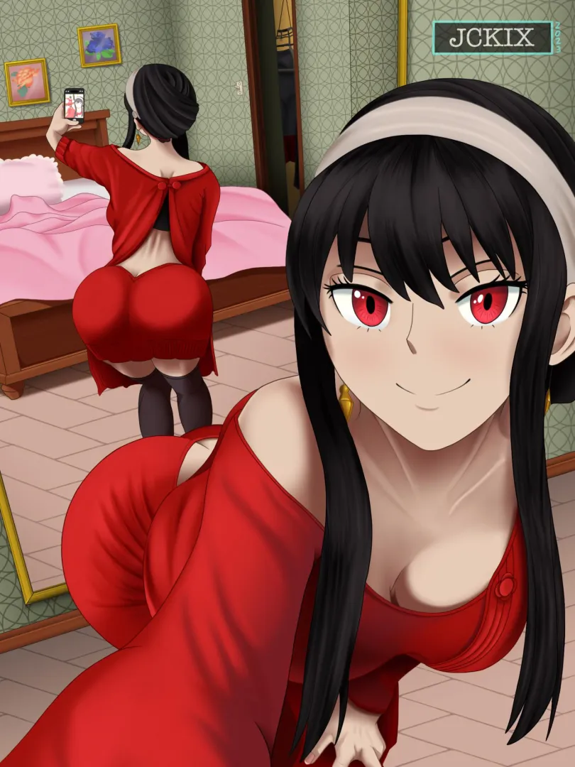 Yor Forger Selfie (art by me)