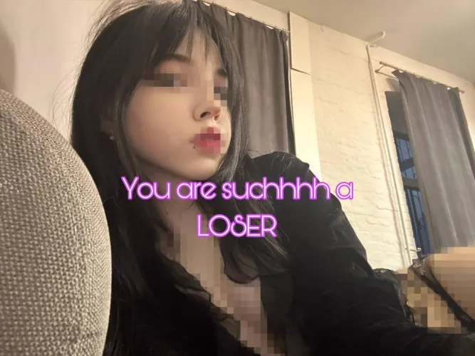 You are being denied even the smallest things, exactly what a small  loser like you deserve