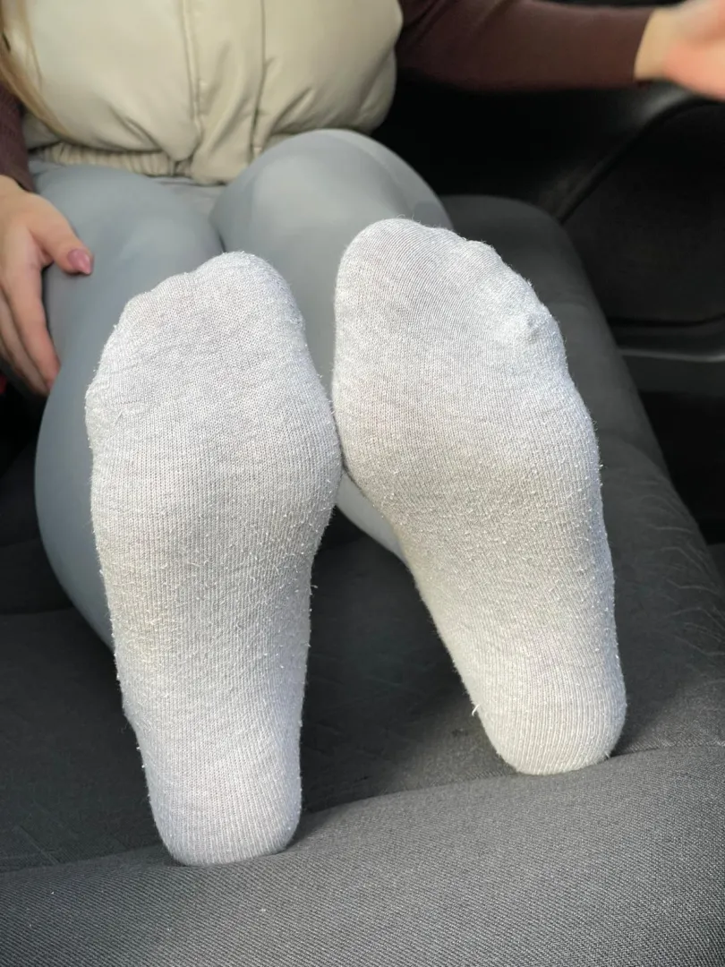 You can cum on my socks and make them wet