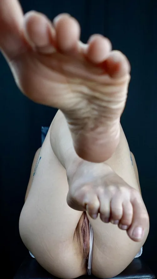 You can work your way from my toes to my soles and all the way to my pretty holes