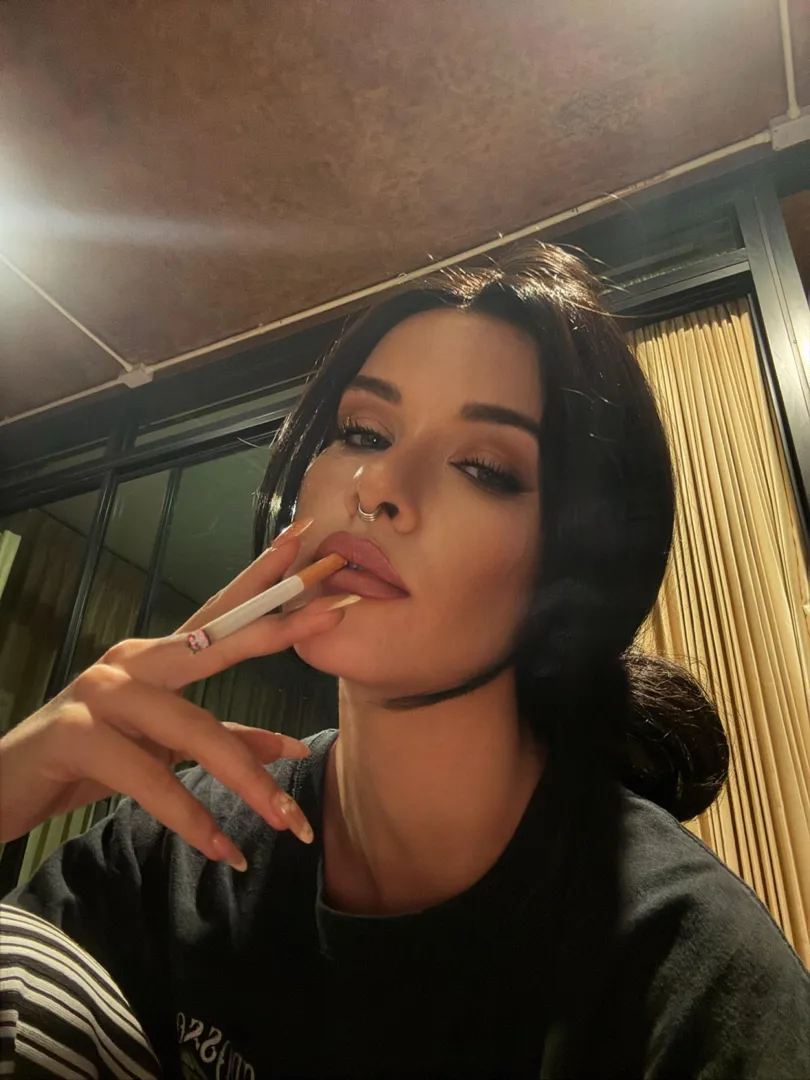 You don’t like smoking. You like watching me smoke. Know the difference.