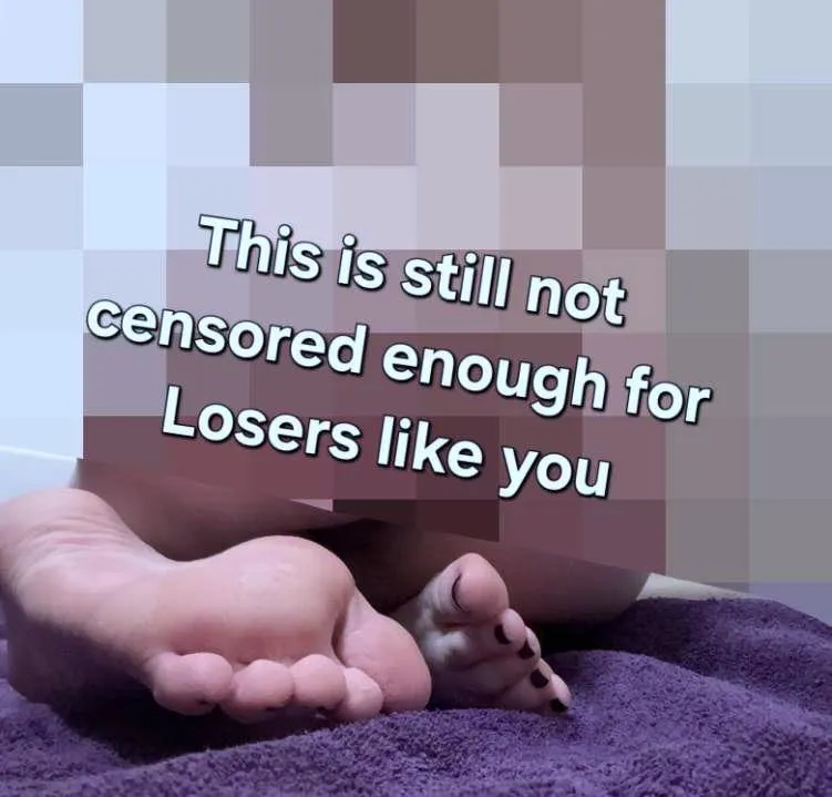 you focus on feet.. you really don’t need anything else!