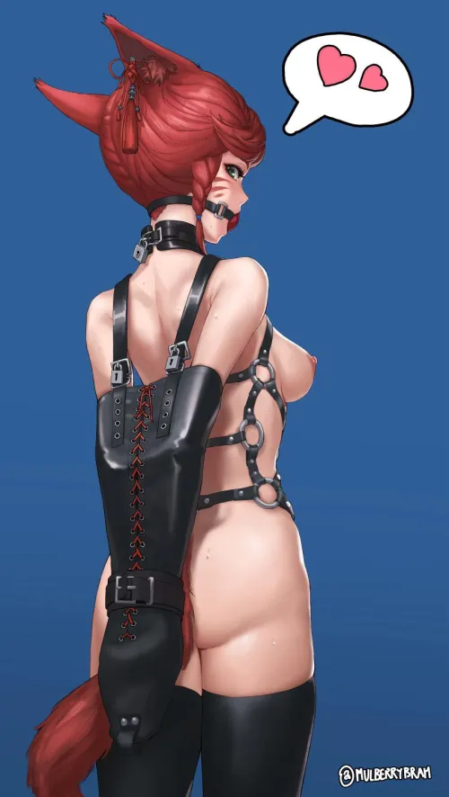 You look so pretty when I tie you up.