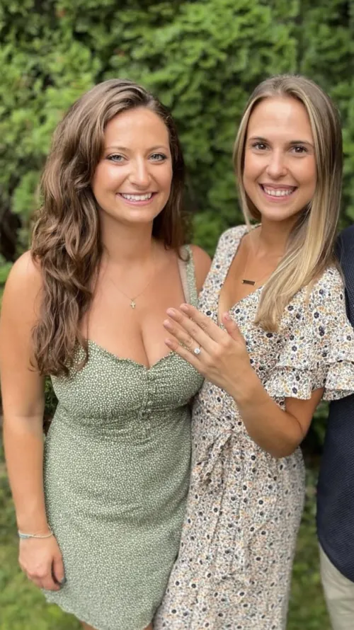 You might be engaged, but your friend’s the real winner..