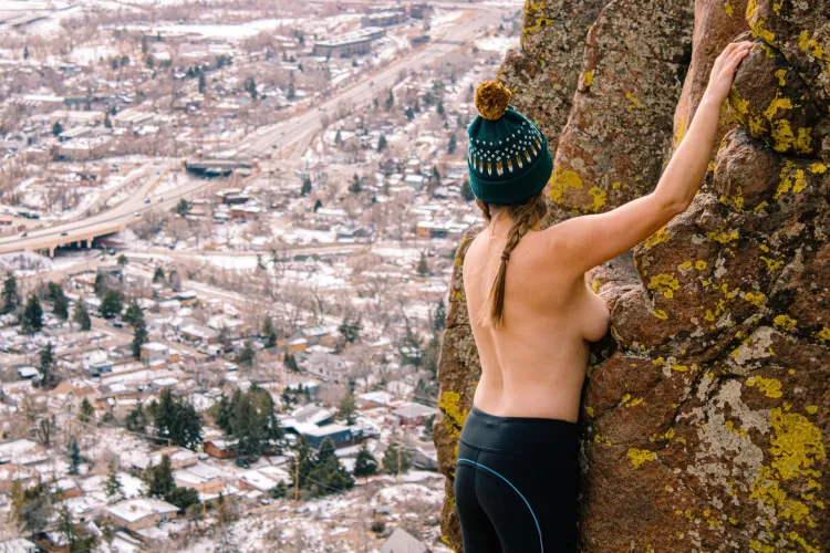 You never know what you might see on your hike (or drive to work)