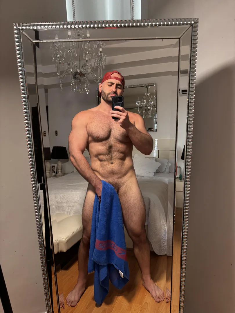 You noticed the hair first, didn’t you.