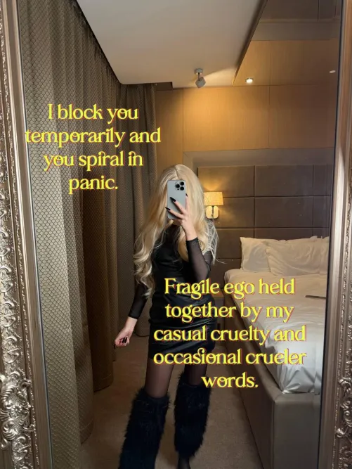 You panic the second I hit block [no imagefap]