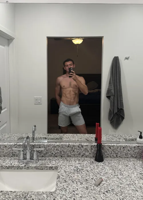 You think anyone at the gym noticed?