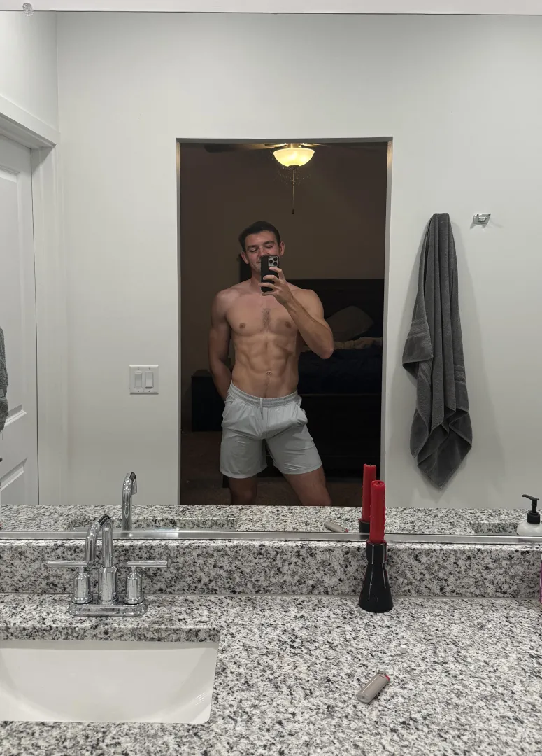 You think anyone at the gym noticed?