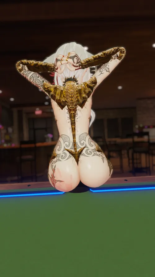 You think you can hit the hole?~