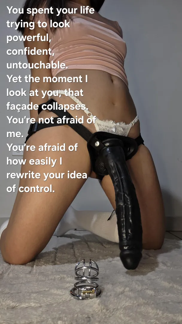 You thought strength was dominance. I taught you it was surrender. (ImageFap Thesultrybrat)