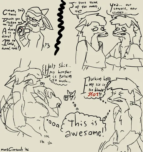 You two are disgusted... Right? (OC) [MFF]