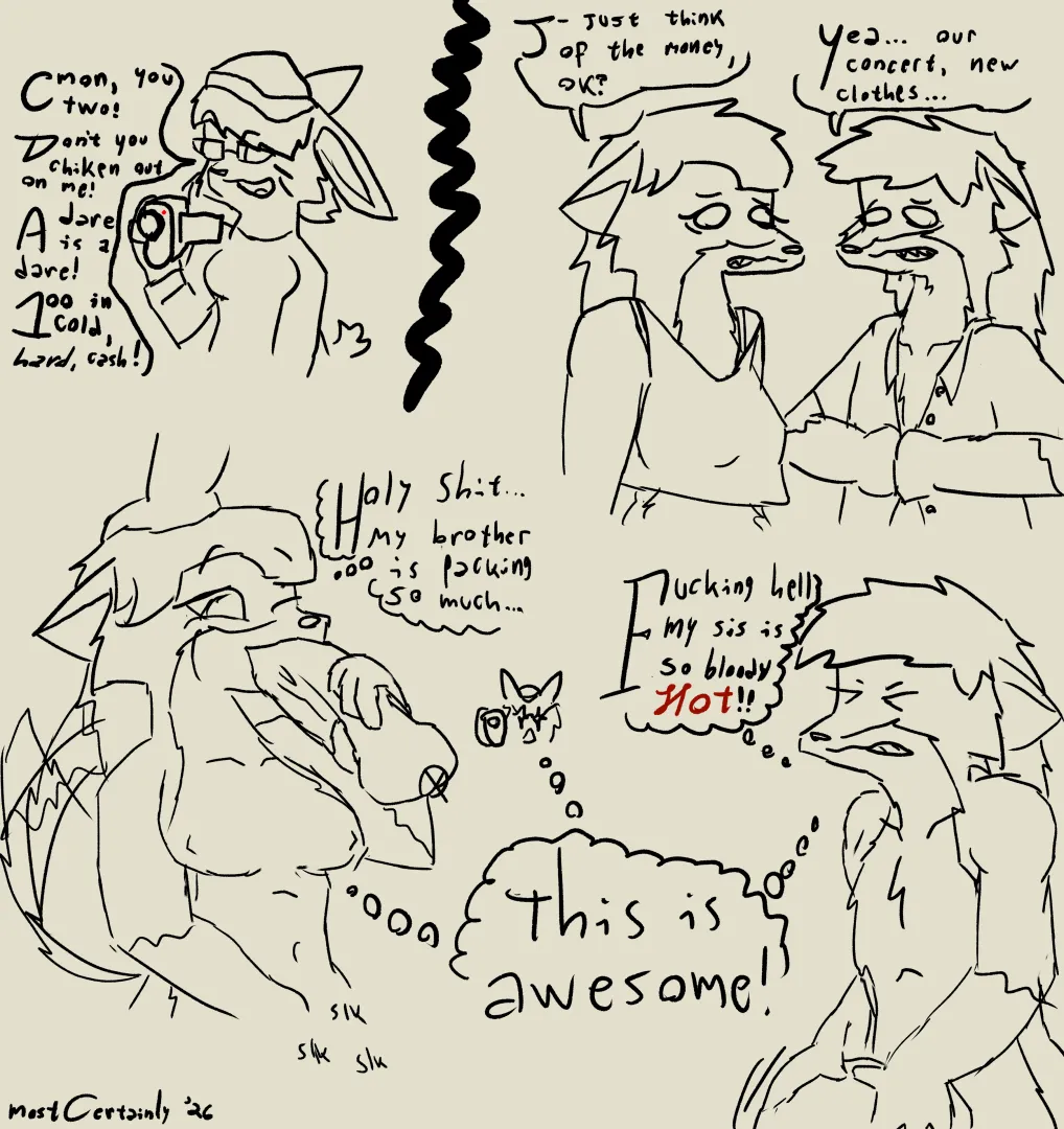 You two are disgusted... Right? (OC) [MFF]