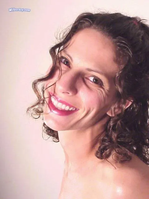 Younger Stacie after painting