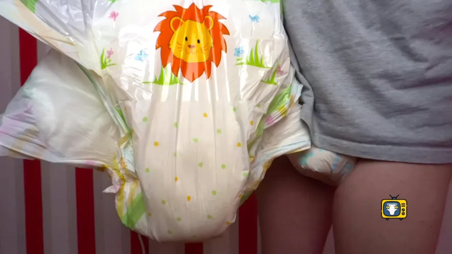 Your diaper isn't full? I'll press mine in your face, for... educational purposes 